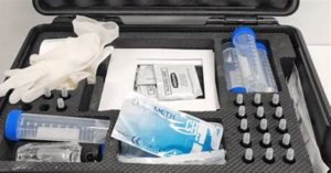 Meth property testing kit used for residue